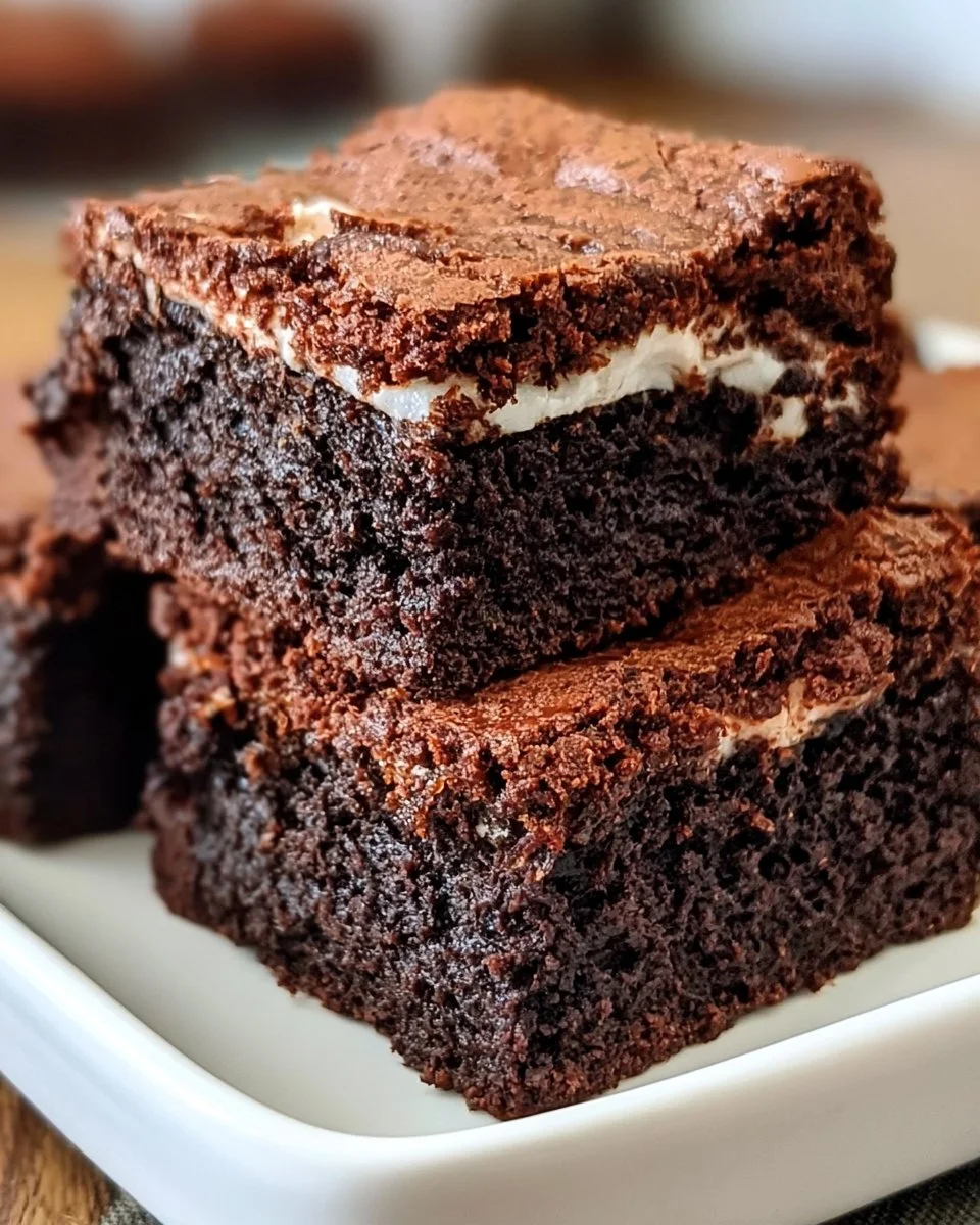 Zero-Zucker Griechische Joghurt Brownies