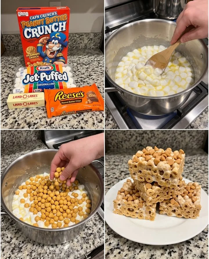 Cap’n Crunch Erdnussbutter-Marshmallow-Leckereien