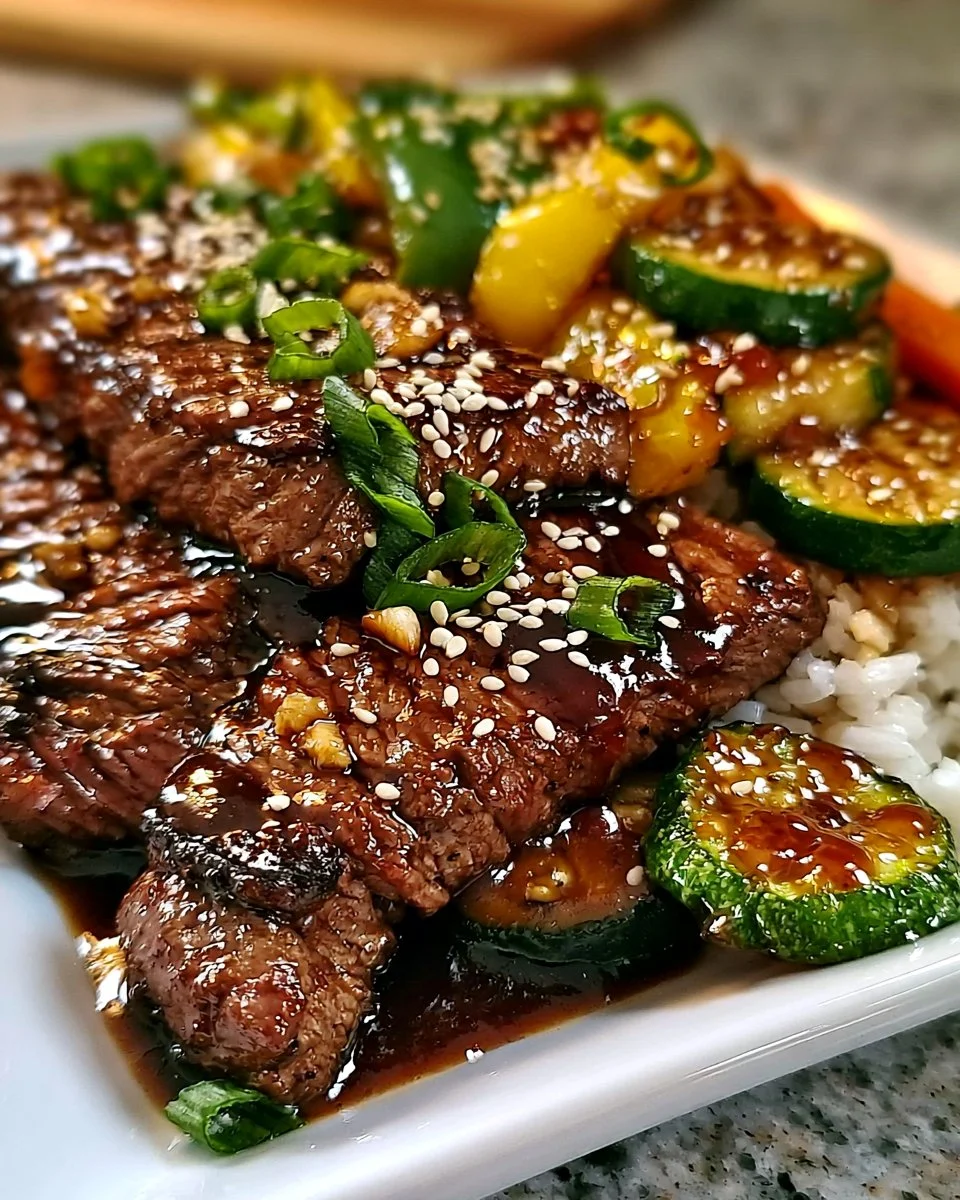 Hausgemachtes Hibachi-Steak