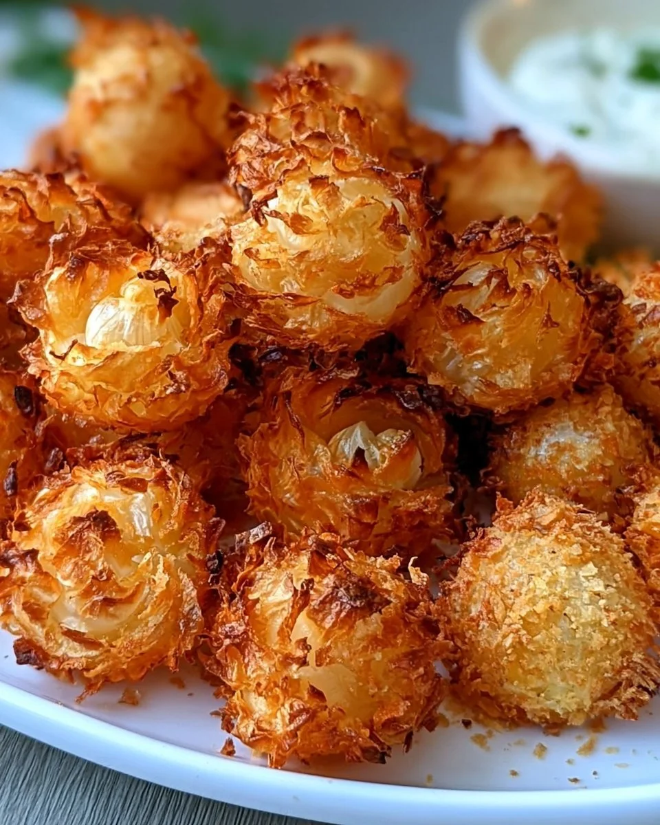 Mini-Blumenzwiebeln aus der Heißluftfritteuse