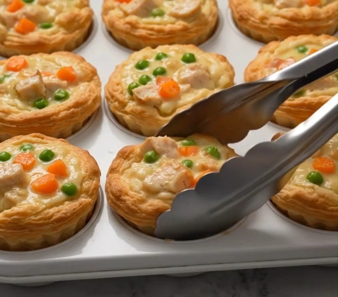 Mini-Hühnertörtchen