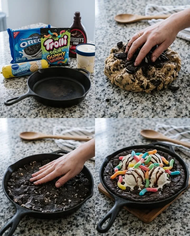 Oreo Erdreich Pfannenkeks