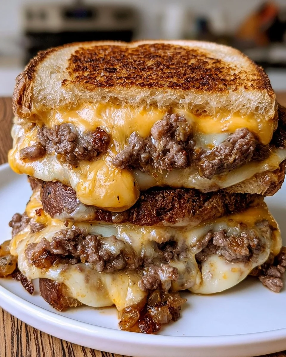 Patty Melts mit geheimer Soße