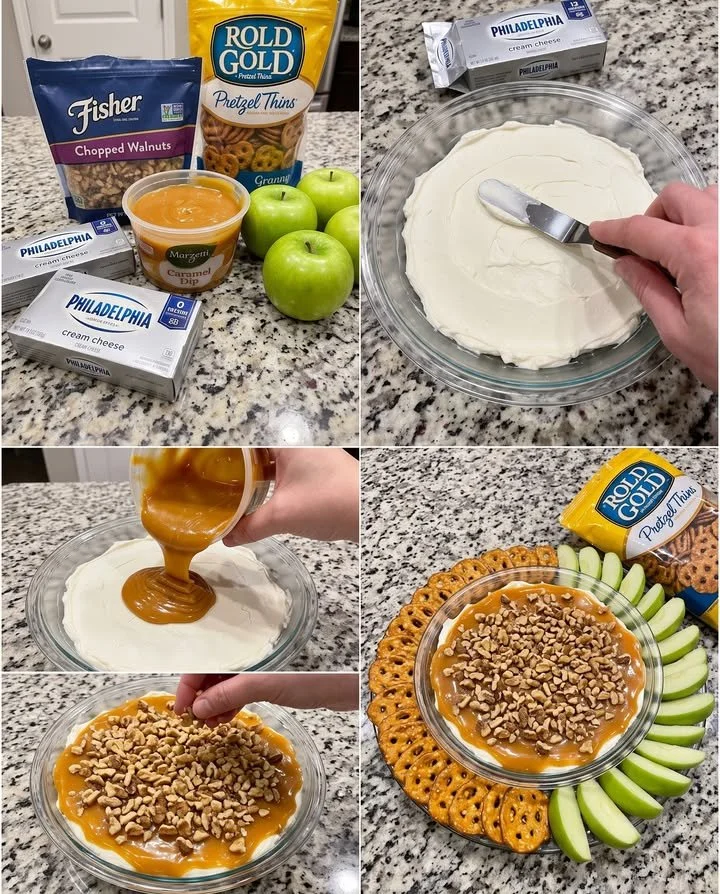Rold Gold Karamell-Apfel-Brezel-Dip
