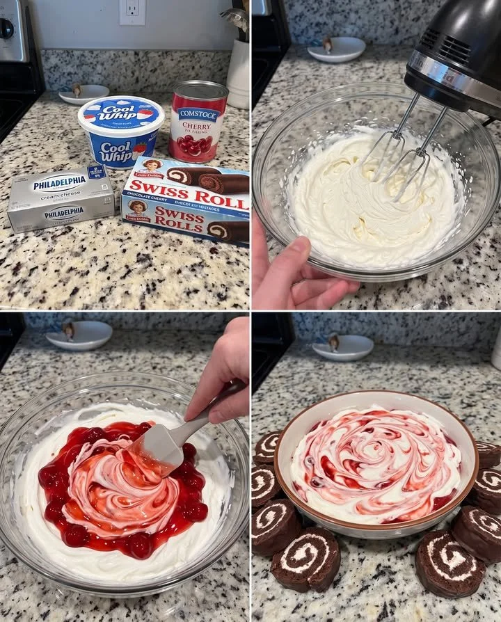 Schokoladen-Kirsch-Dip