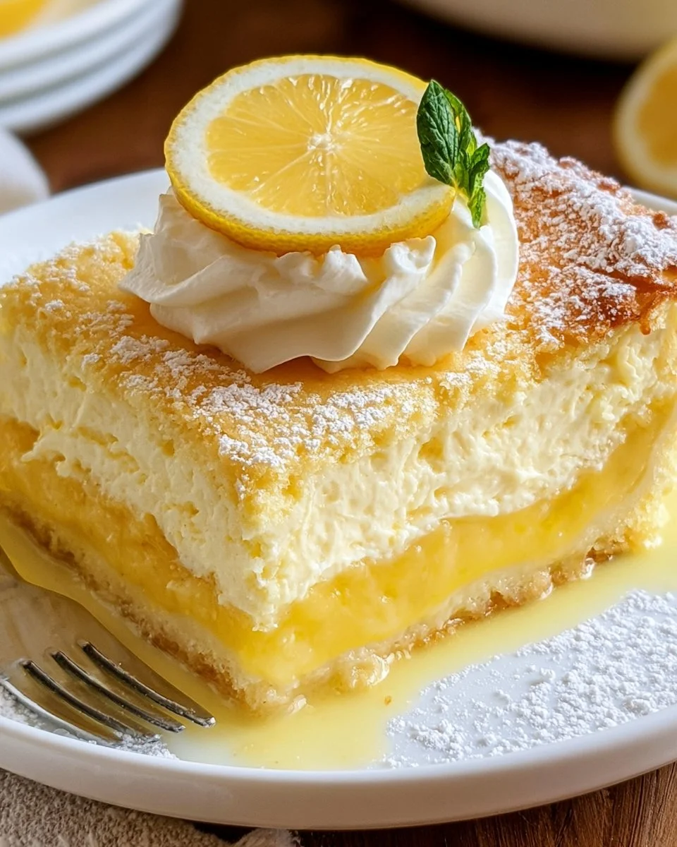 Zitronen-Frischkäse-Dump-Kuchen