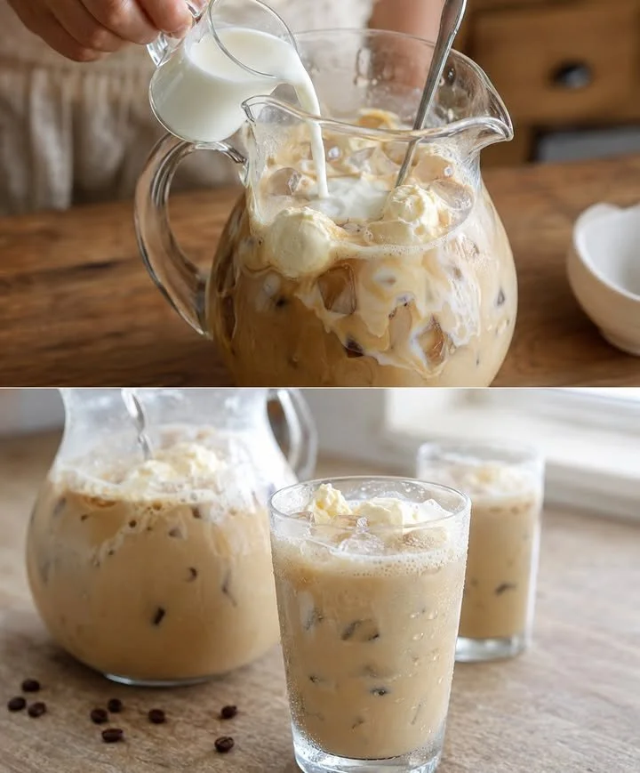 Eiskaffee-Bowle