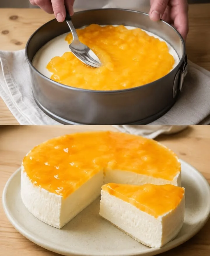Quarkkuchen ohne Eier und ohne Backen