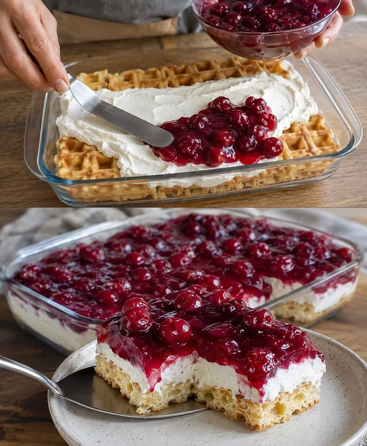 Waffelkuchen